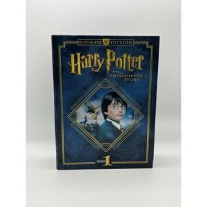 Harry Potter Philosopher's Stone Ultimate Edition Year 1 Blu-ray DVD Complete